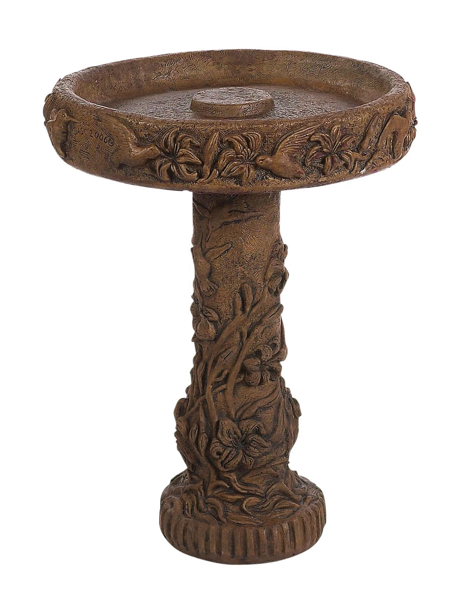 Hummingbird Birdbath 27" high
