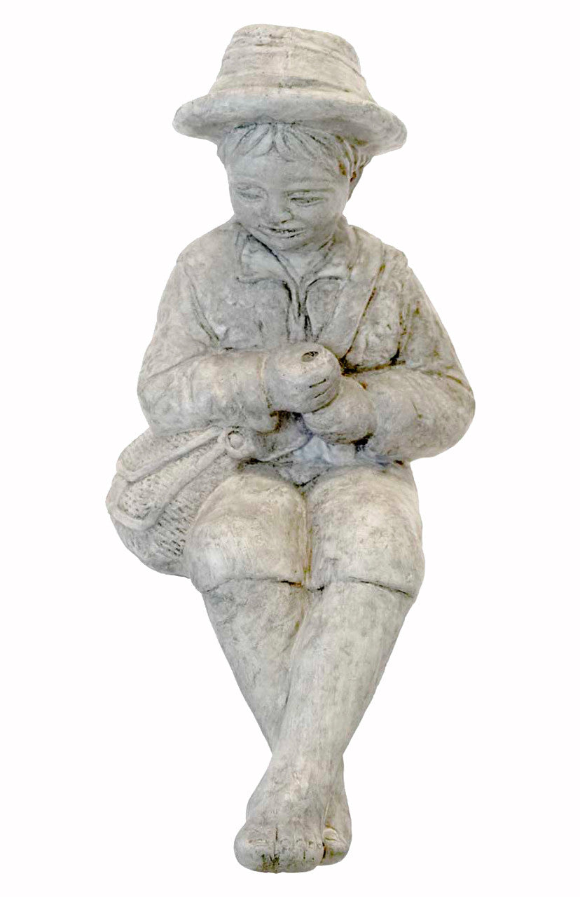 Large Fishing Boy with Bag