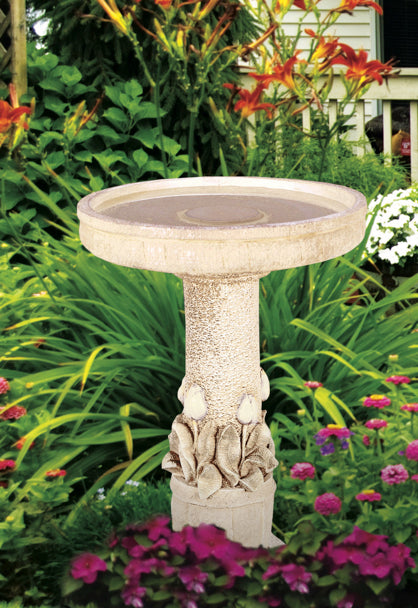 Tulip Birdbath - Medium