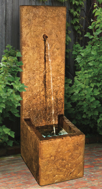 Rock Face Single Spout Fountain
