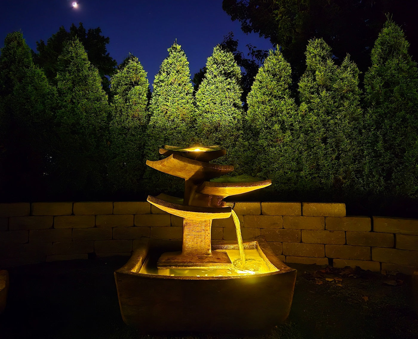 Zen Plates Fountain