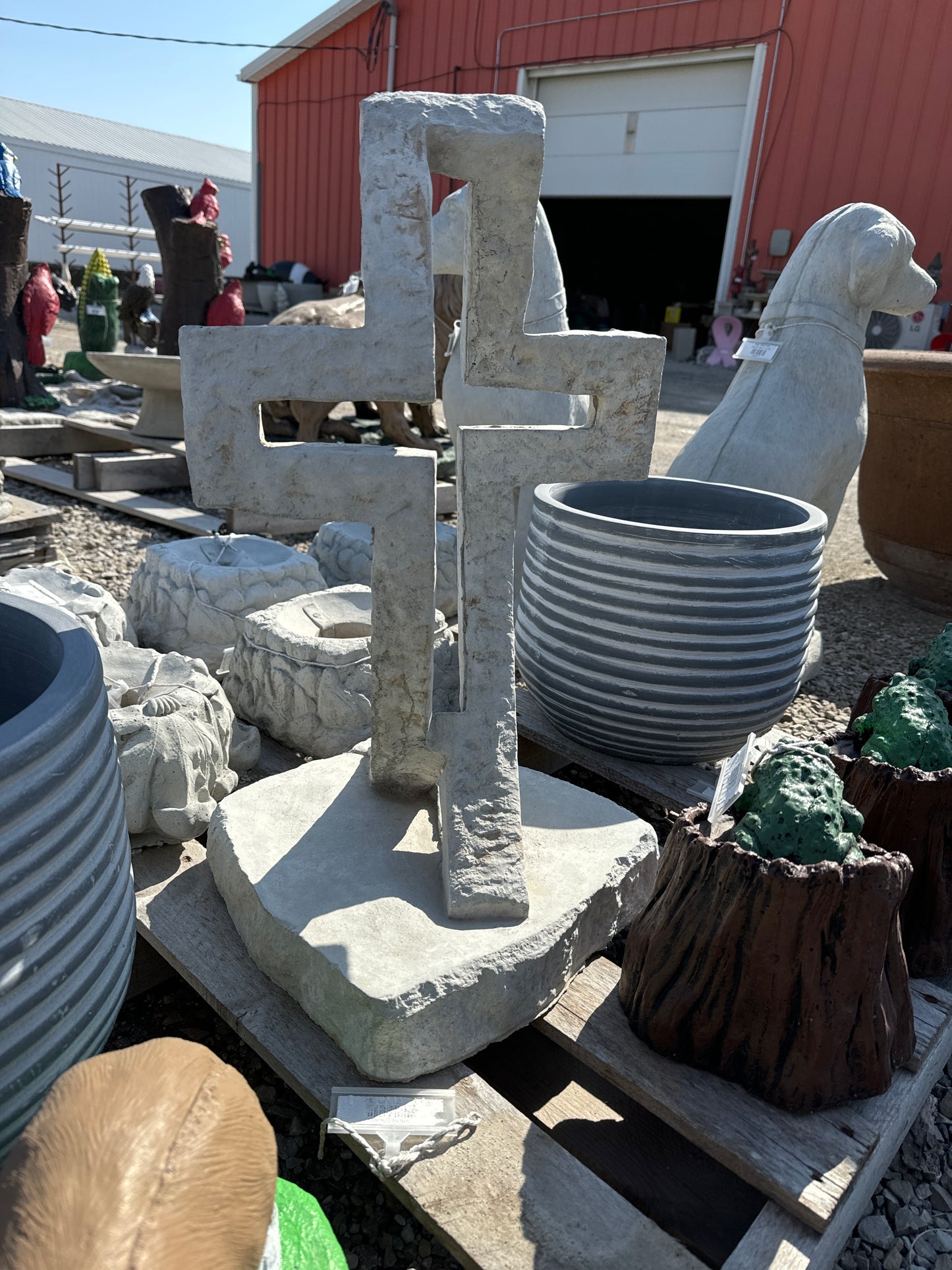 Cross/Fish - 24" tall