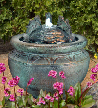 Cherub Bubbler Fountain