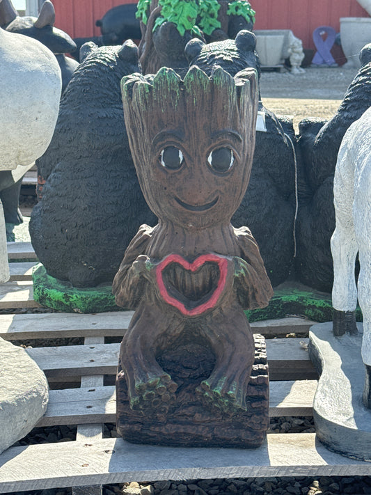 Groot with Heart - 18" tall