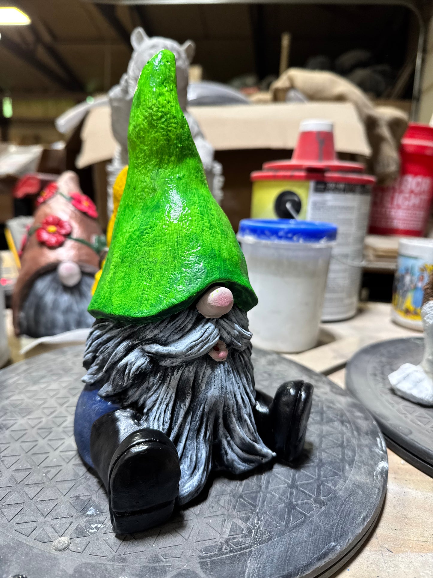 Gnome Sitting