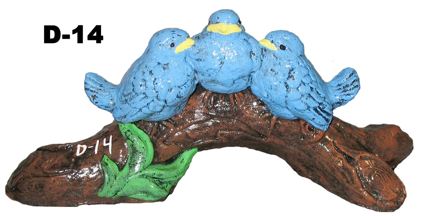 Birds on a Branch 9" tall