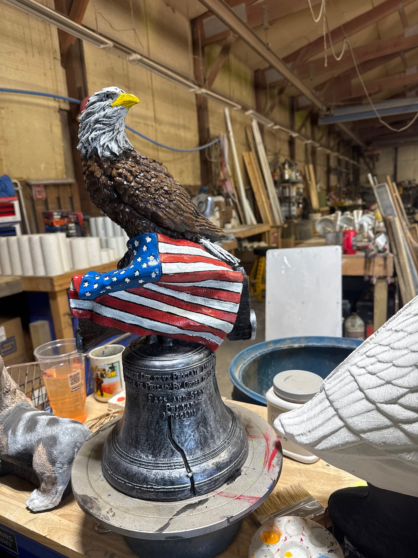 Eagle on Bell - Small