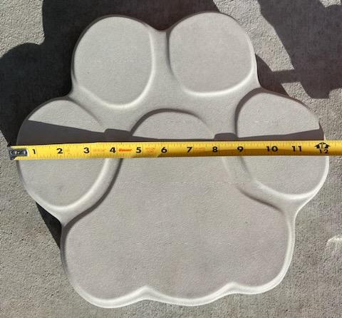 Paw Print Stepping Stone