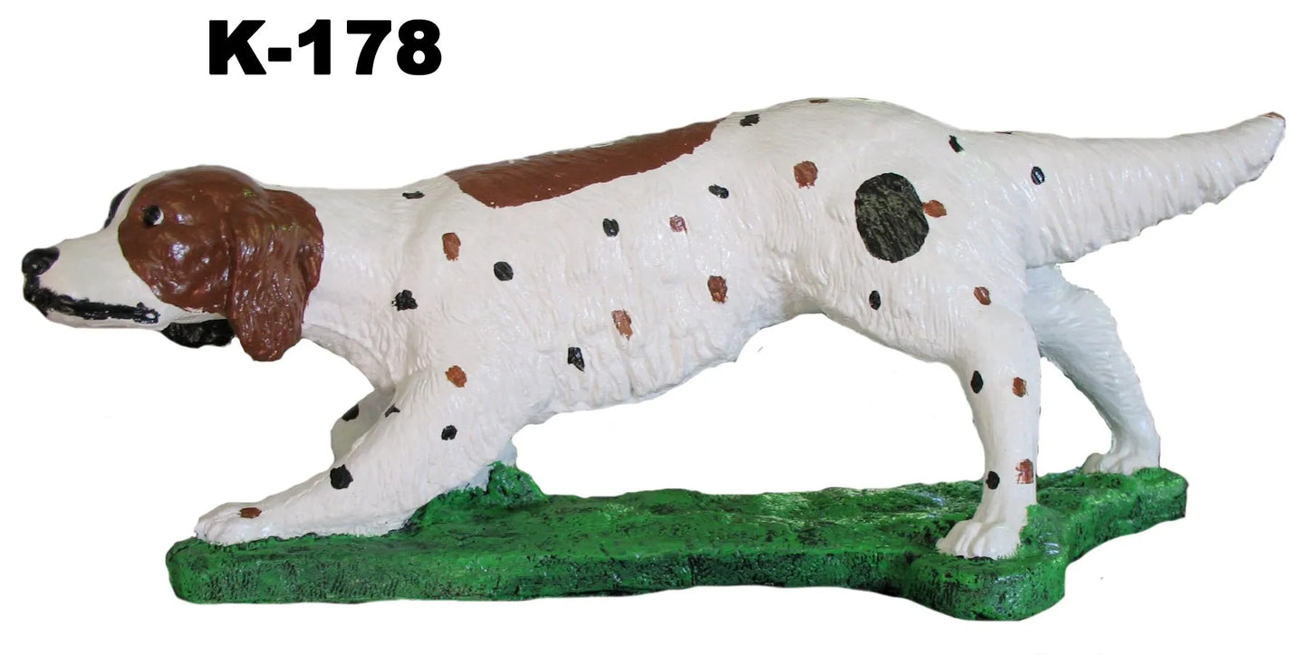 Dog - Bird dog 9" tall