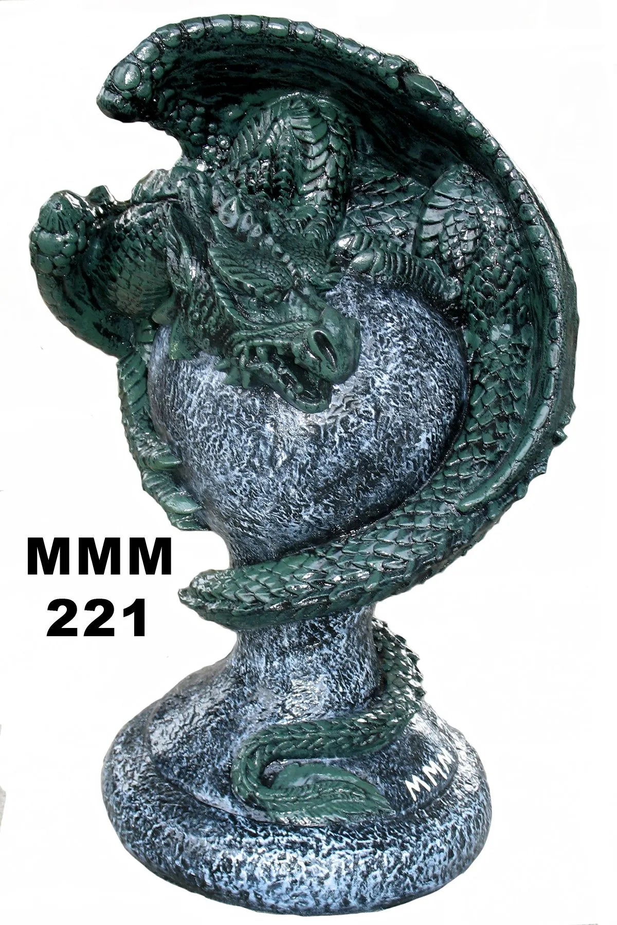 Dragon on Ball 18" Tall