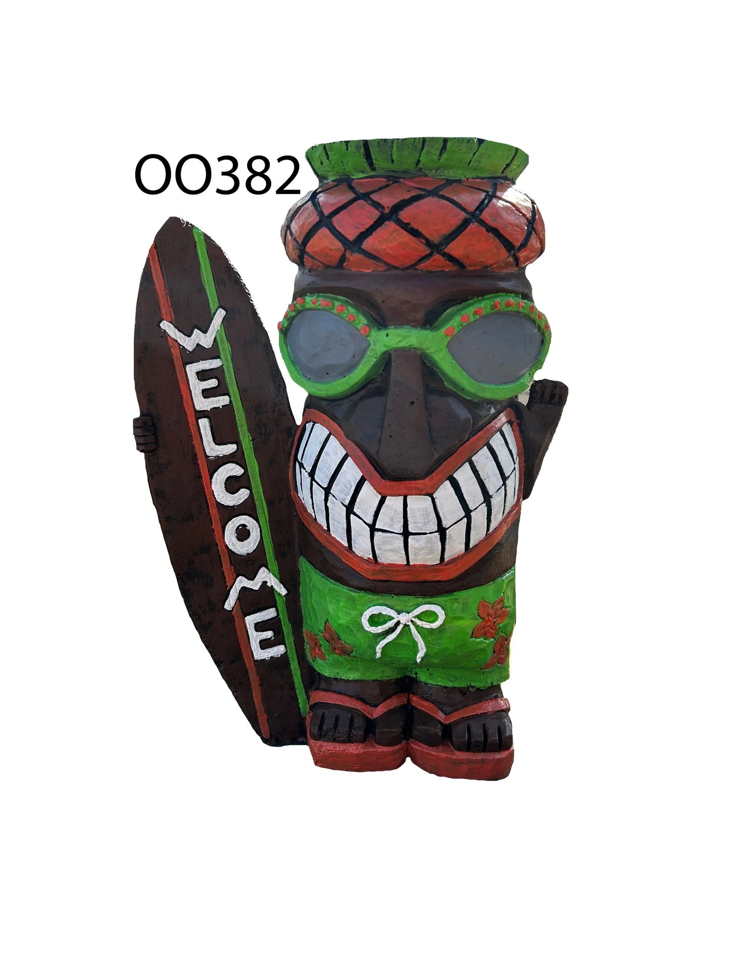 Tiki Surfer 12" tall