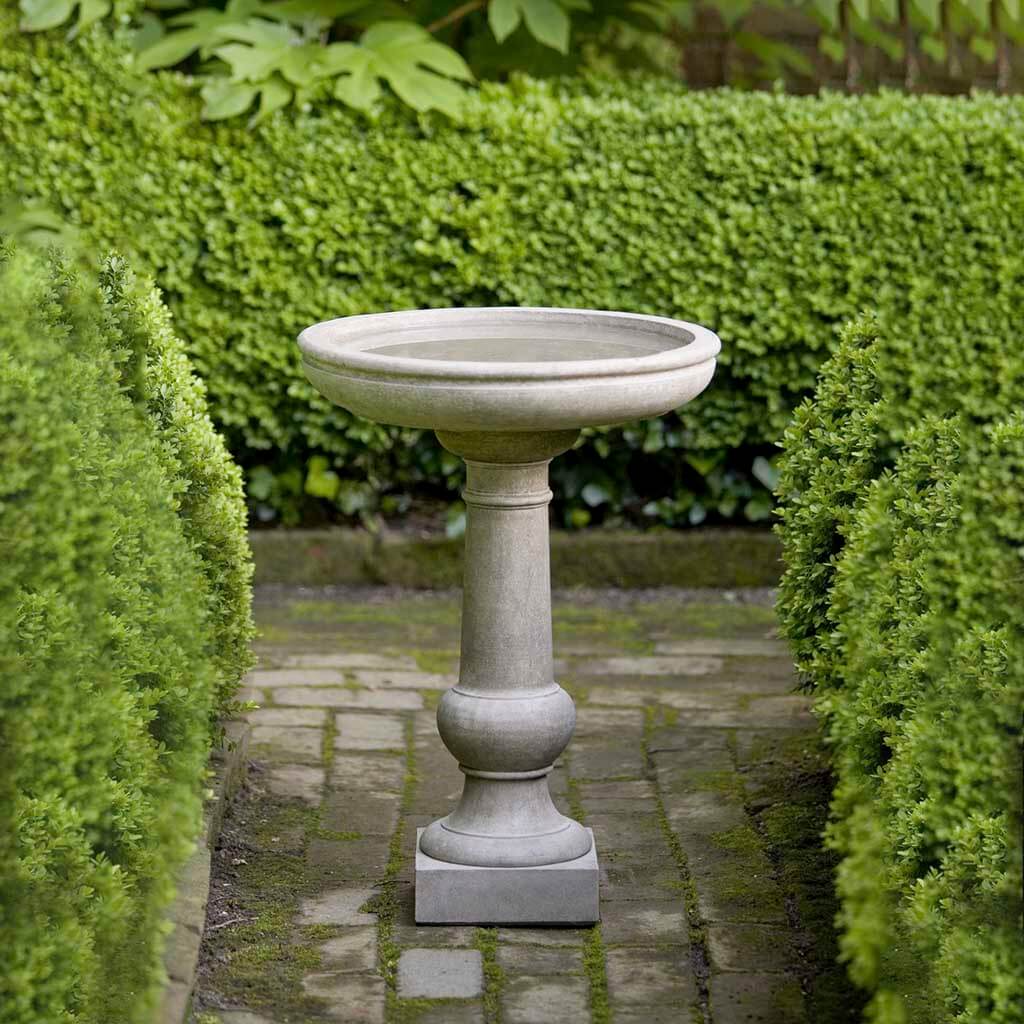 Williamsburg Tea Table Bird Bath