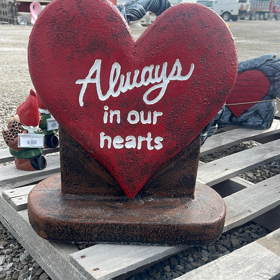 Always In Our Hearts Stone