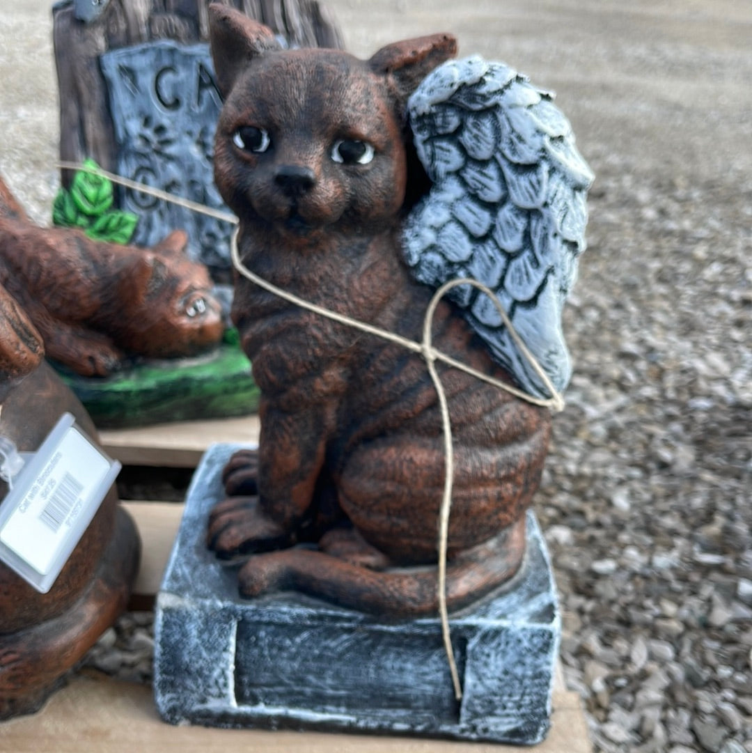 Cat Angel Sitting