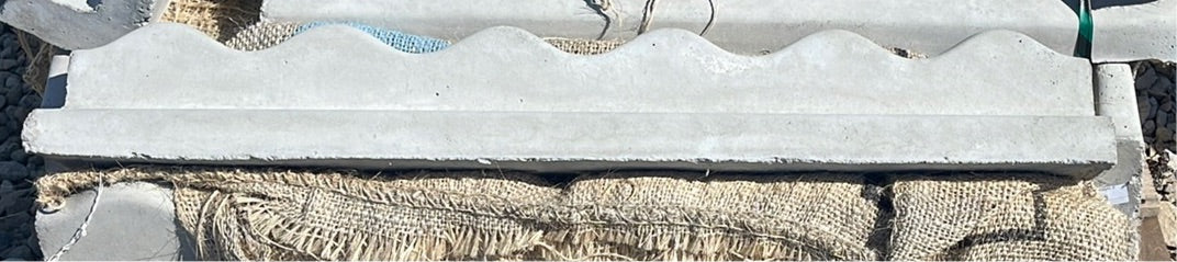 Border Block Edger Straight 3'