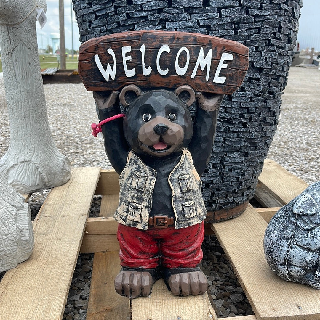 Bear - Welcome Bear 17" tall