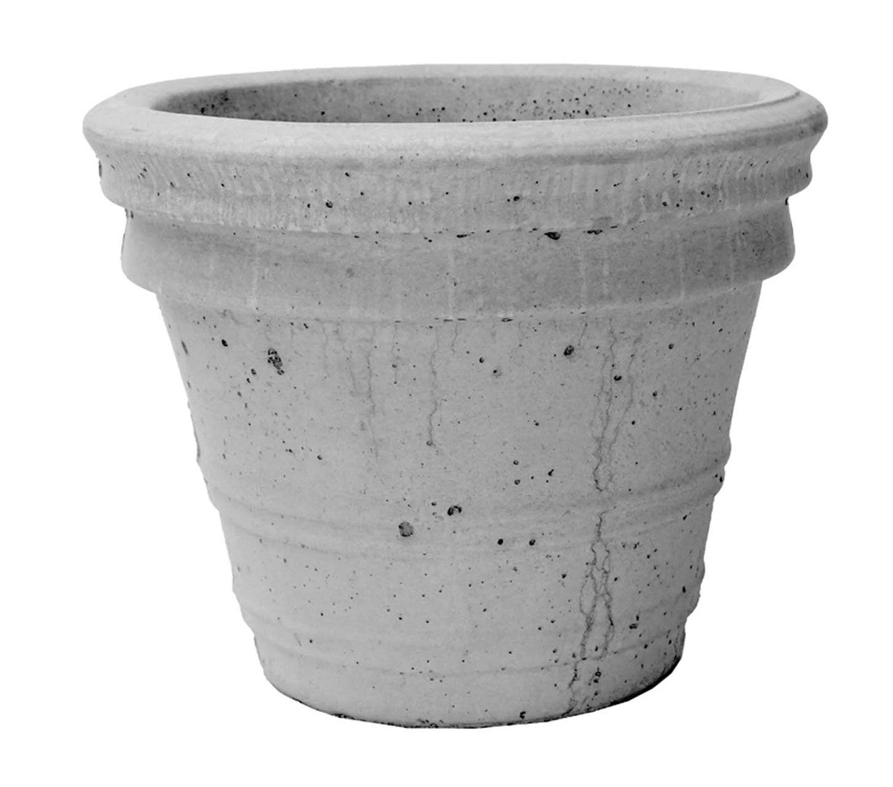 Rolled Rim Planter 15" tall
