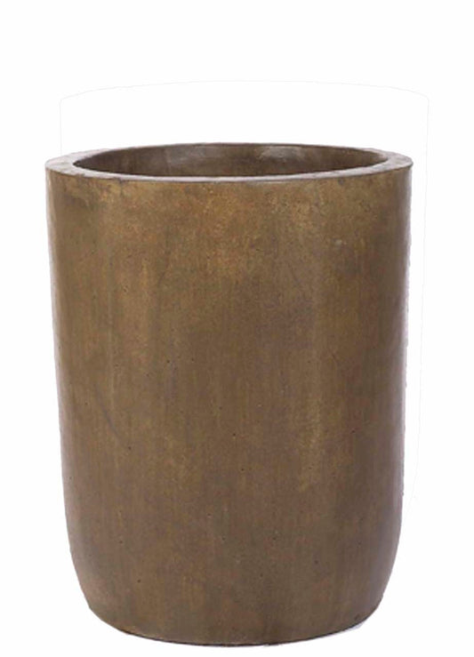 Round Bottom Cylinder Planter 19" tall