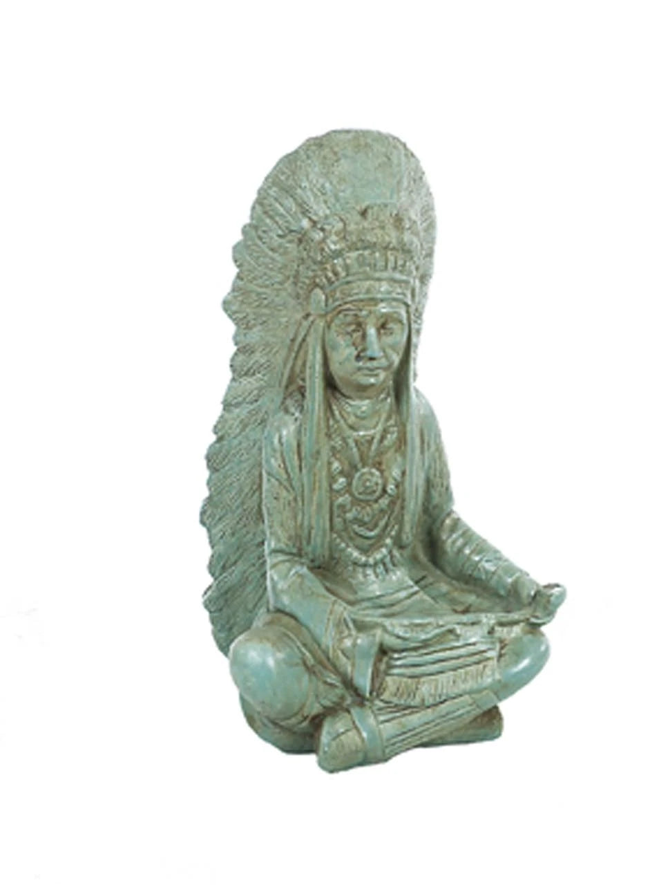 Indian - Chief Peace Pipe 17" tall