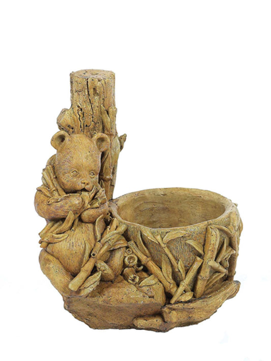Bamboo Bear 18" tall Planter