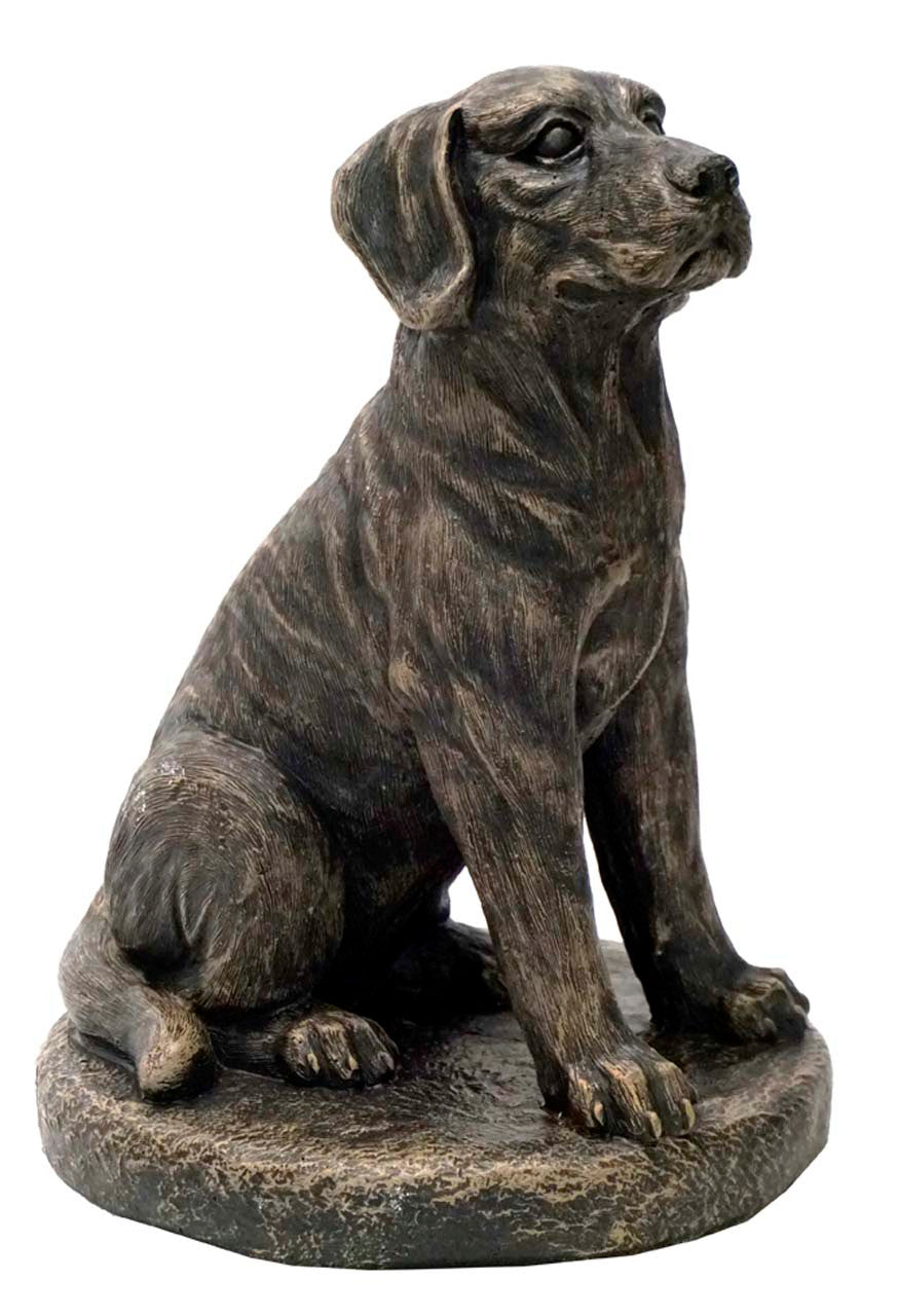 Dog - Sitting Lab on Base 15" tall