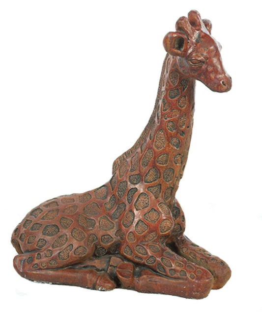 Giraffe Laying 17" tall