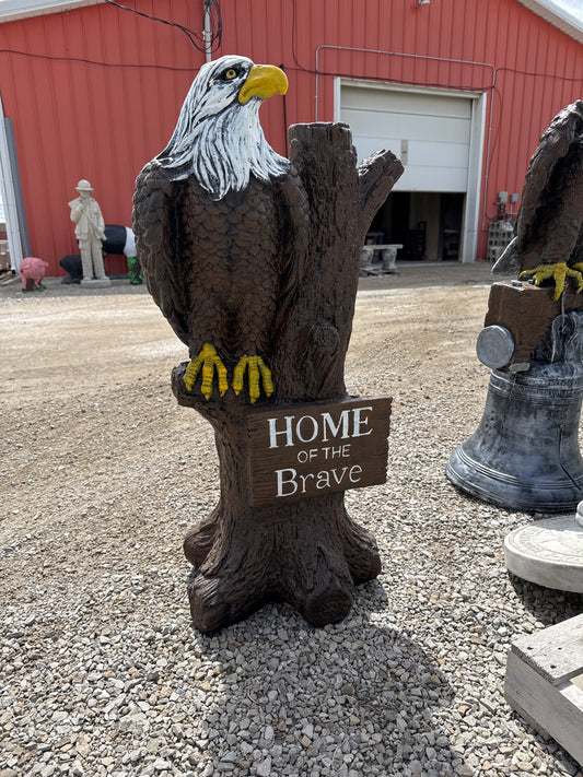 Eagle Home of the Brave Eagle