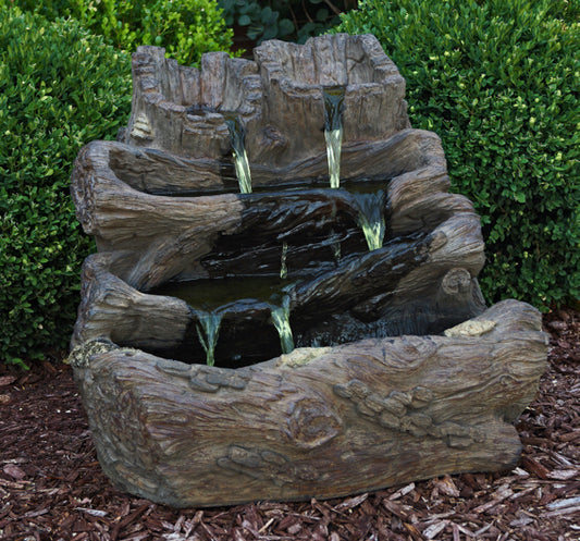Log Spill Fountain