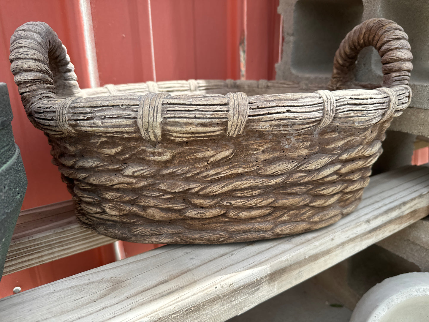 Provencal Basket Planter