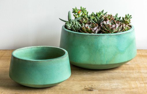 Scandia Planters - Glazed Pottery