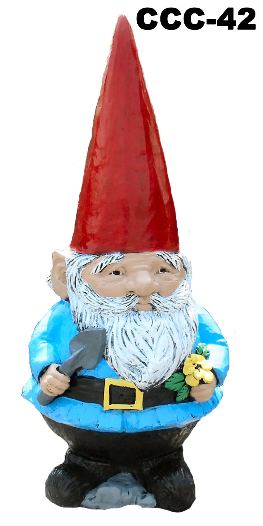 Gnome with Shovel - 26" Tall
