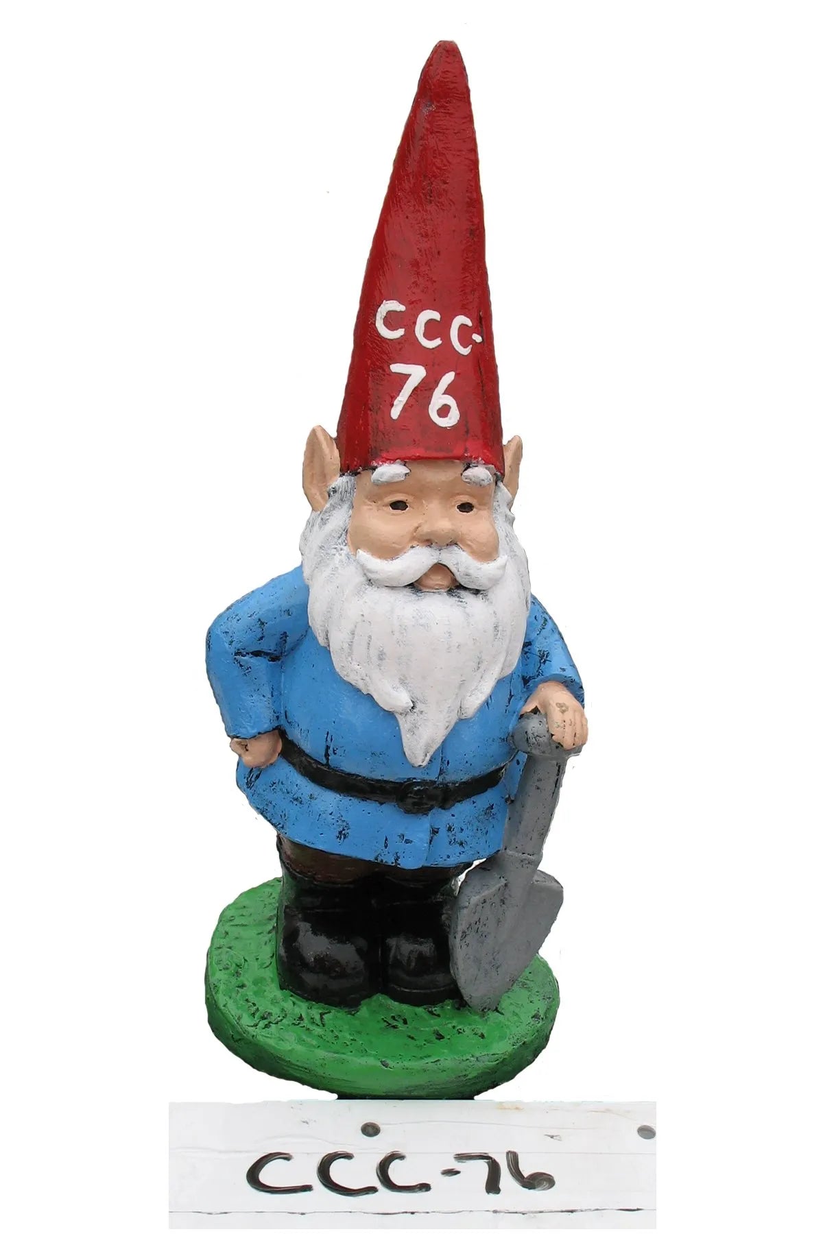 Gnome with Shovel - 13" Tall