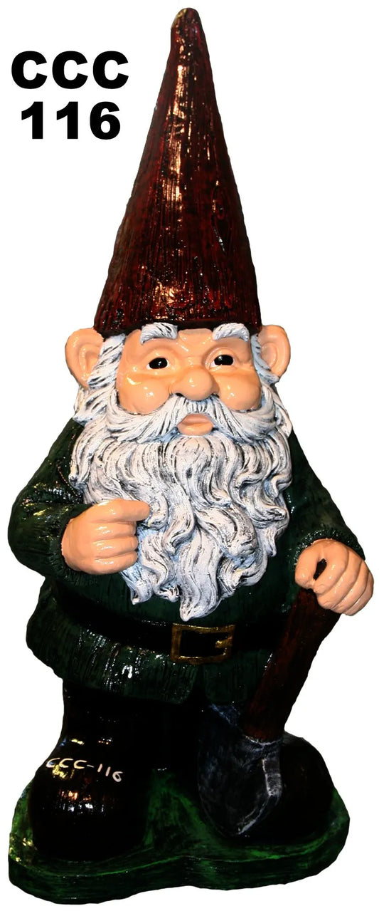 Gnome with Shovel - 48" Tall