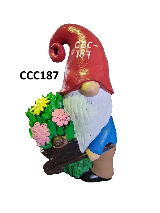 Gnome with Wheelbarrow