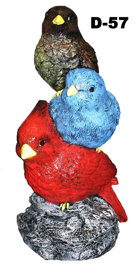 Three Bird Stack - 19" tall