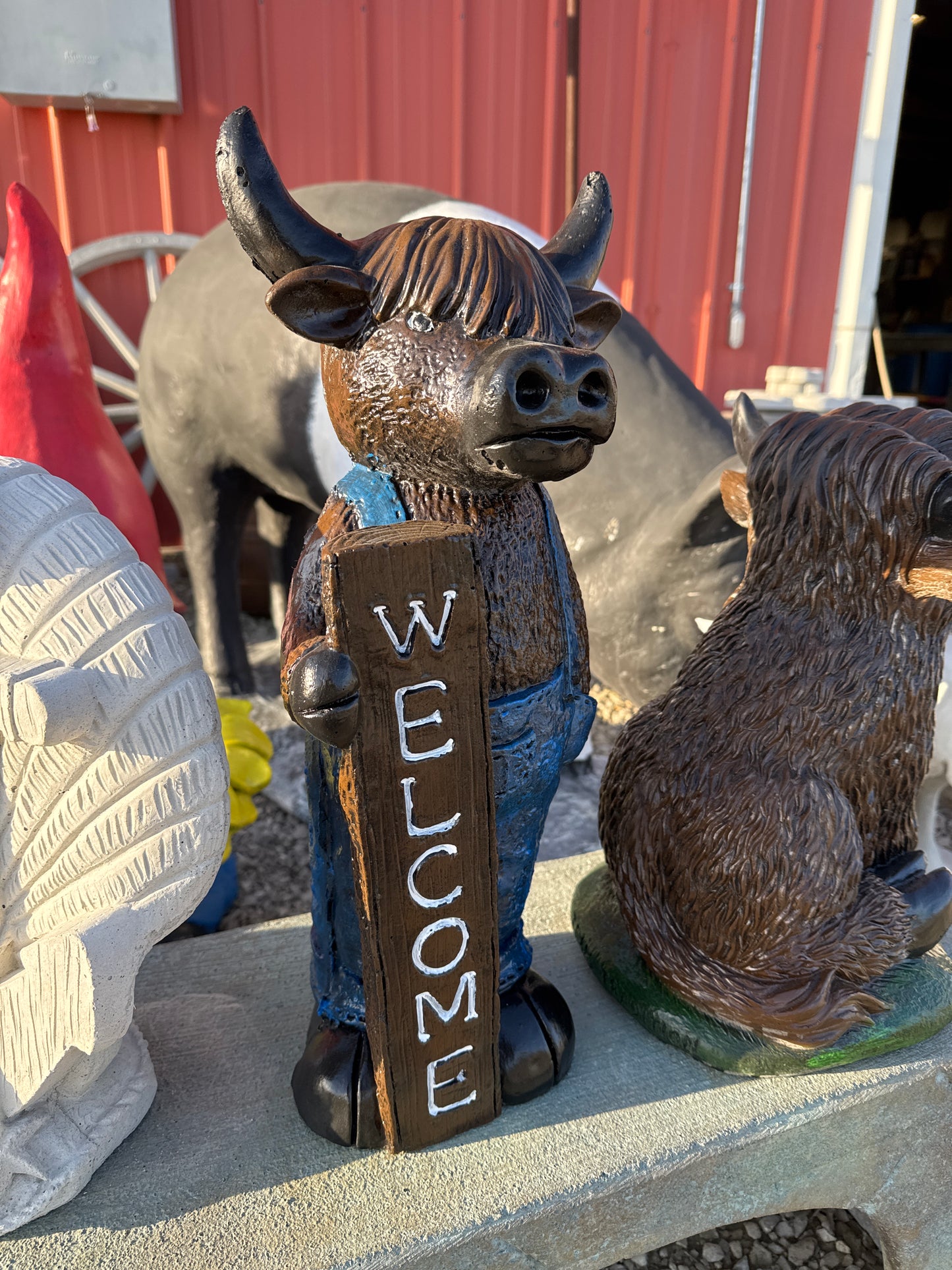 Cow - Highland Standing Welcome