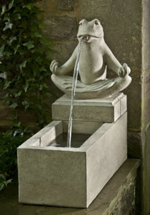 Frog Zen Fountain