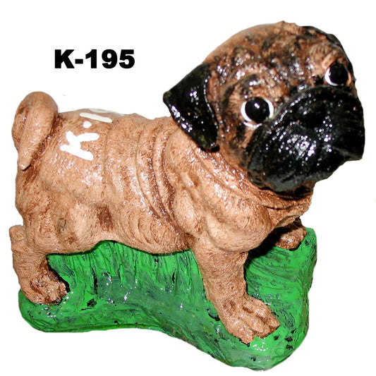 Dog - Pug- 8" tall