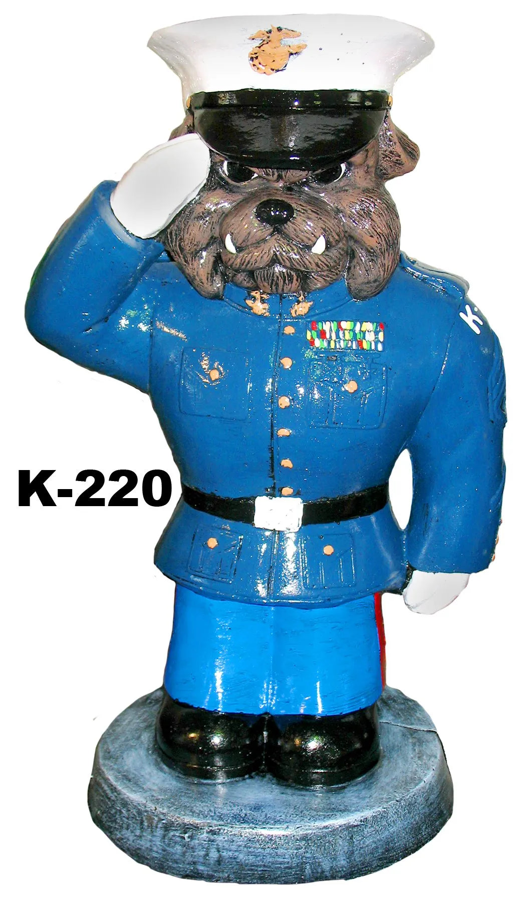 Marine Bulldog 18" tall