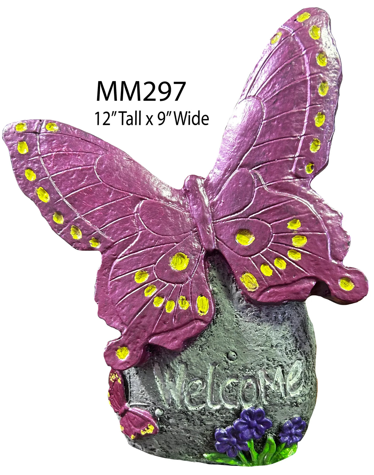 Welcome Butterfly on Rock
