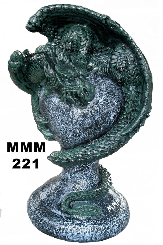 Dragon on Ball 18" Tall
