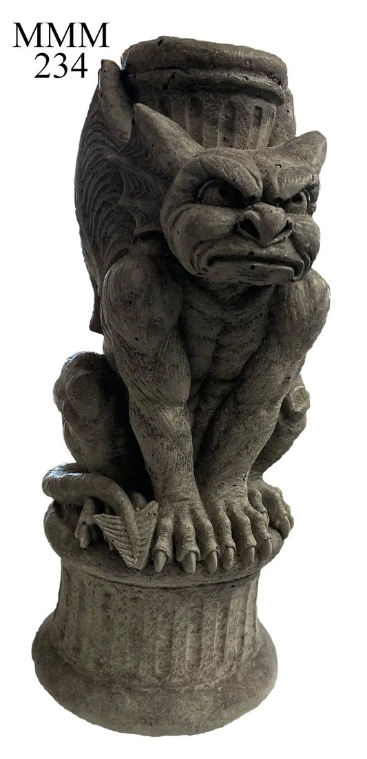 Gargoyle Solar Light Holder