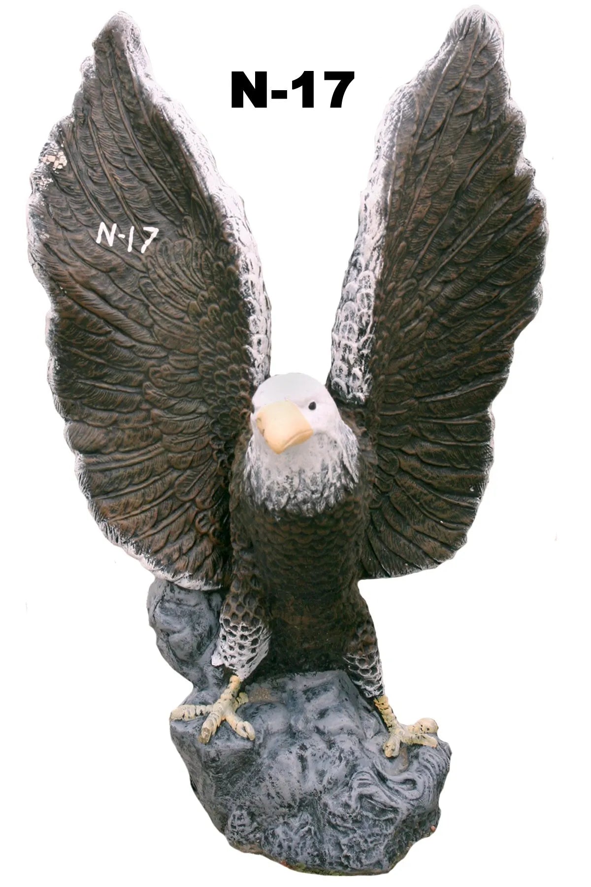 Eagle - 35" tall on Rock