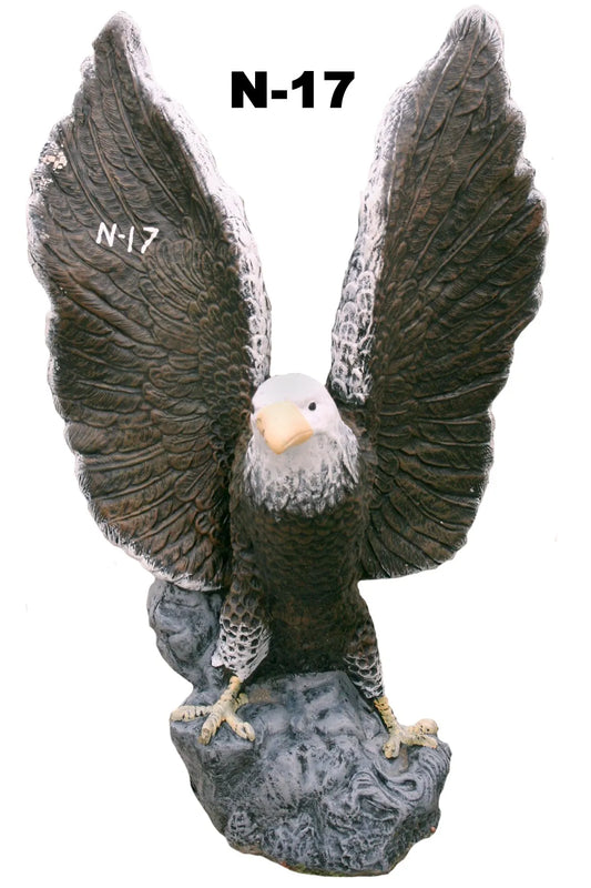 Eagle - 35" tall on Rock