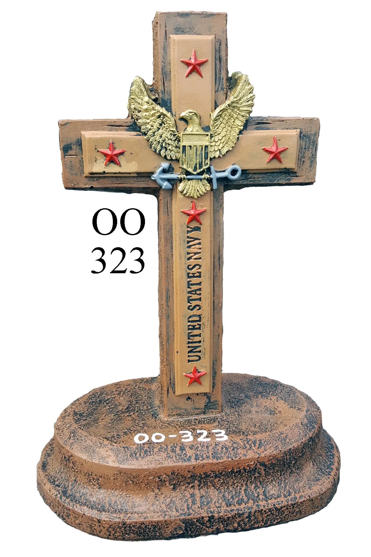 Military/Service Cross 14.5" tall