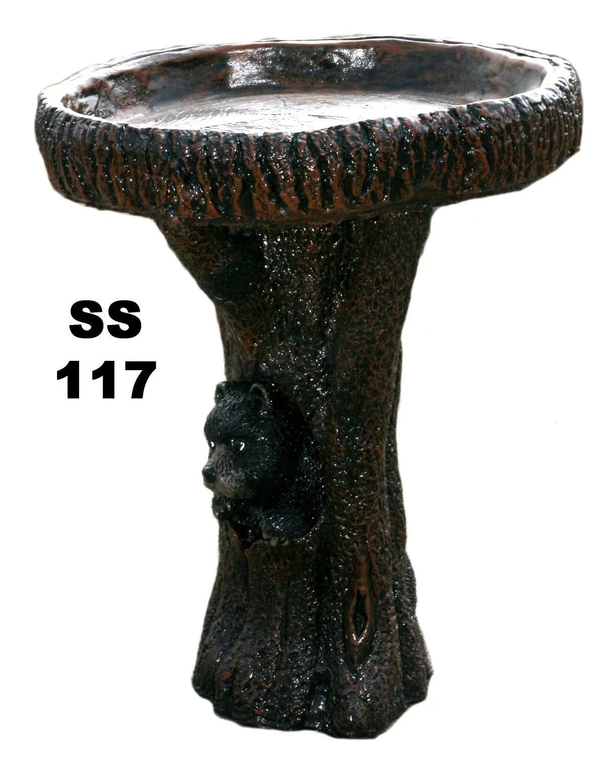 Bear Birdbath - 24"  tall