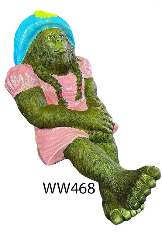 Bigfoot Girl Fishing