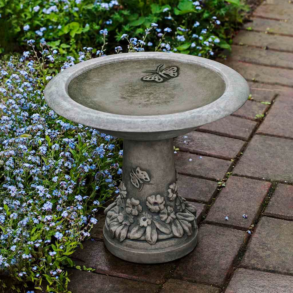 Spring Meadow Birdbath