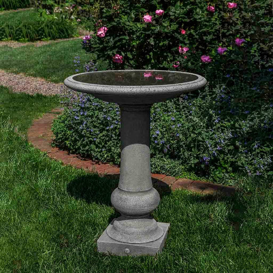 Williamsburg Boxwood Garden Birdbath