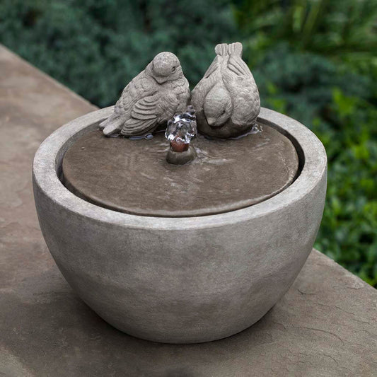 Bird Fountain 8.5" tall